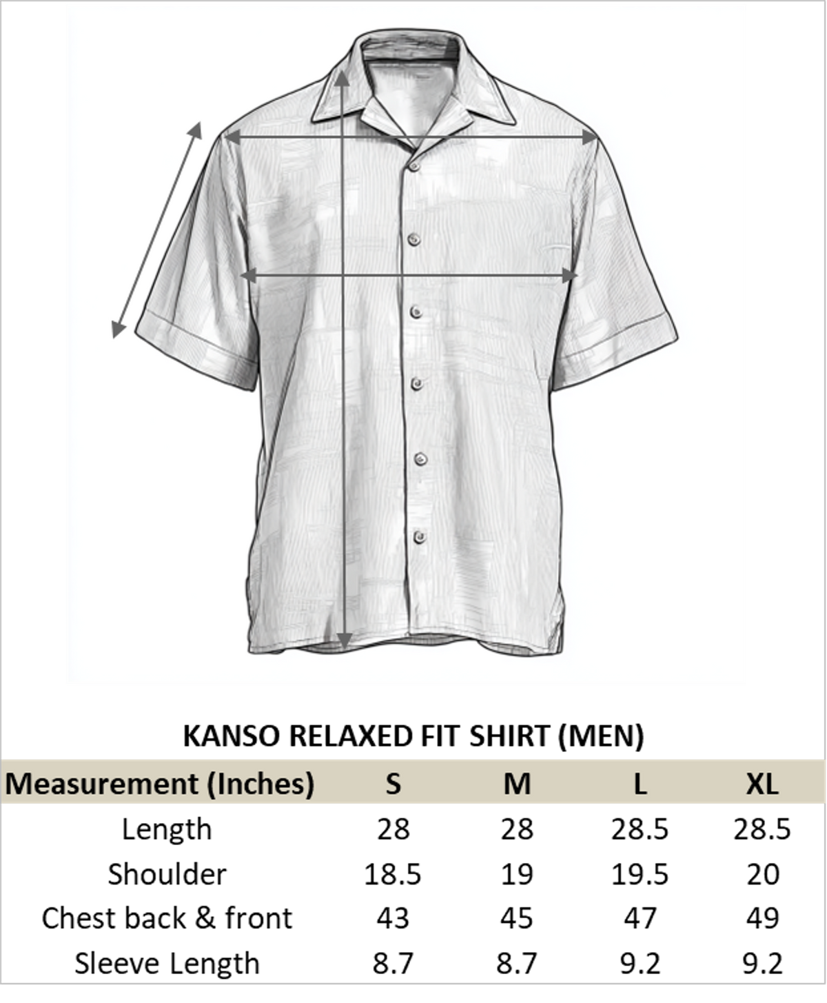 Size guide