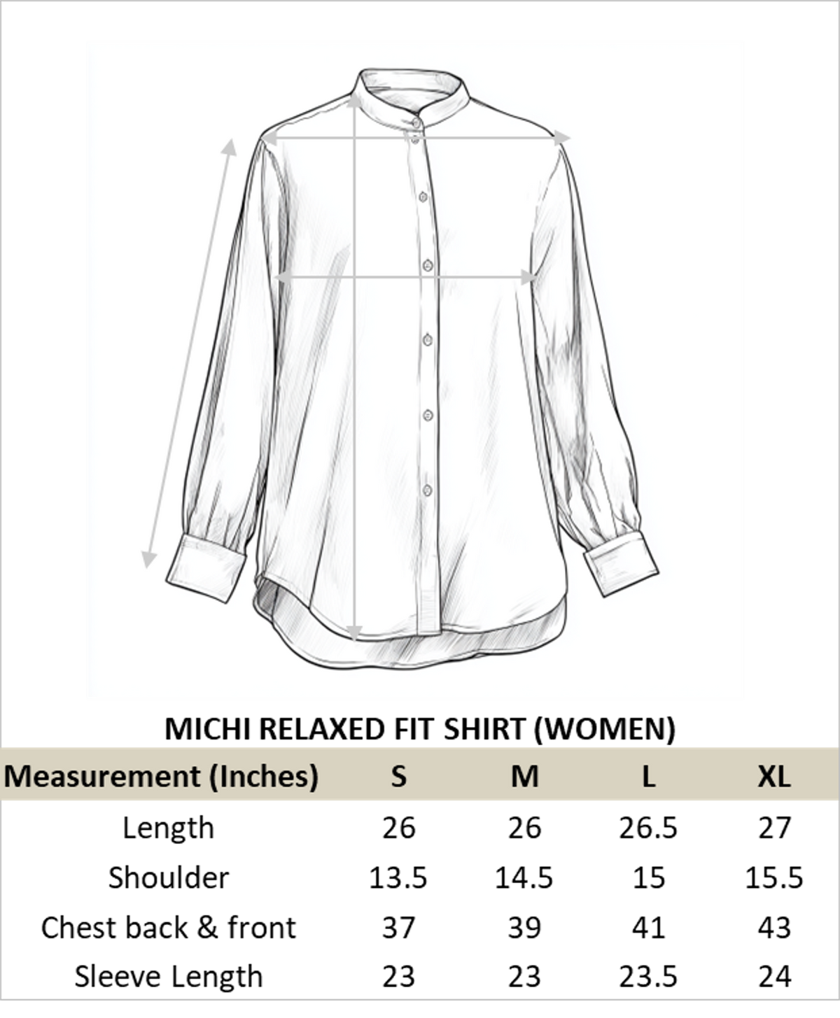 Size guide