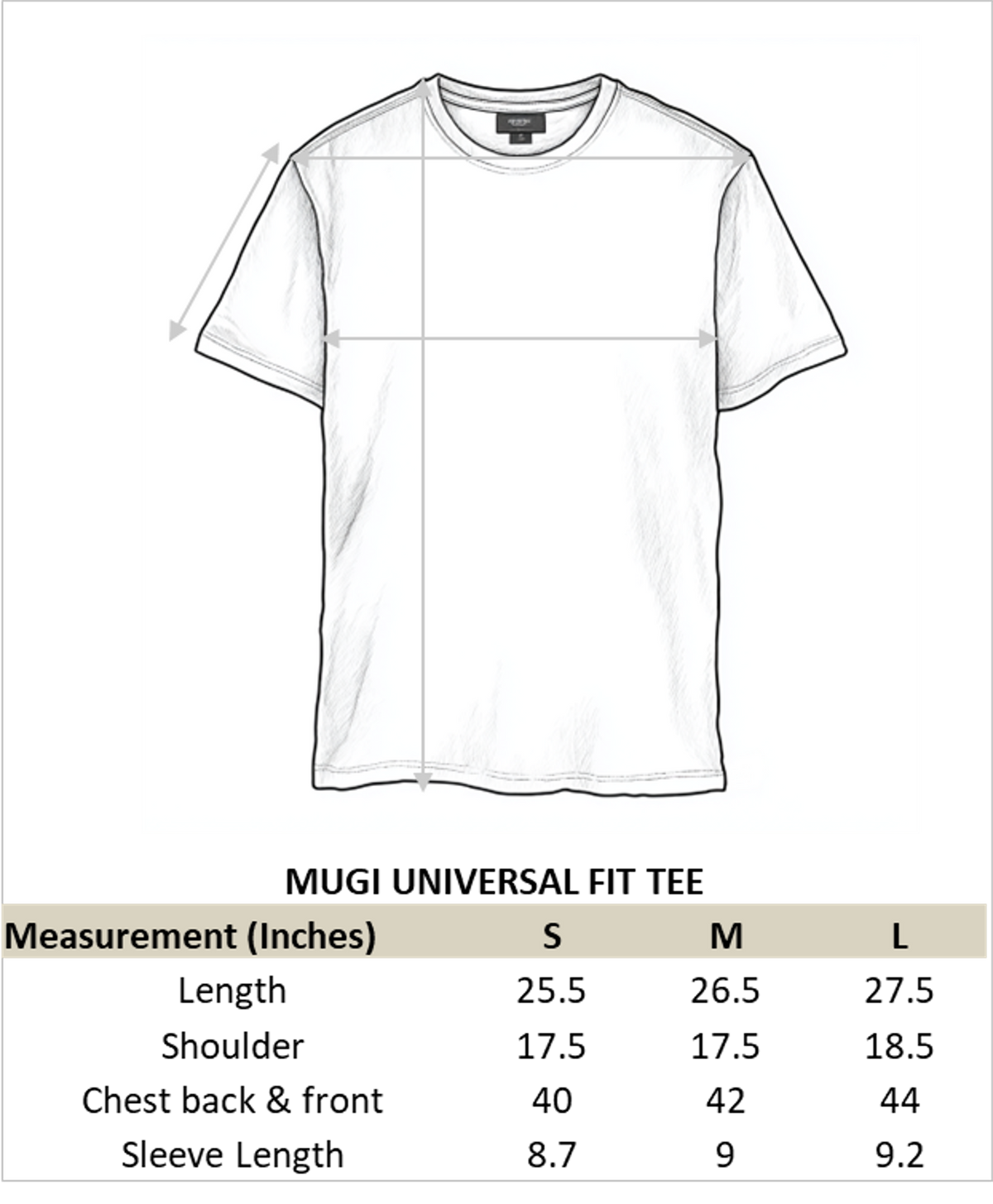 Size guide