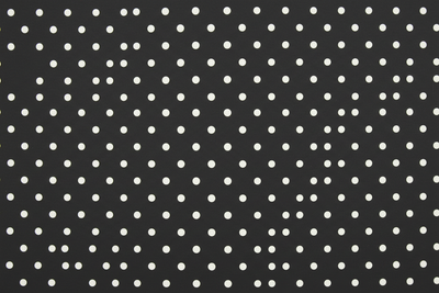 Generate a print - Black background while polka dots